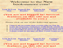 Tablet Screenshot of booksnmore.com